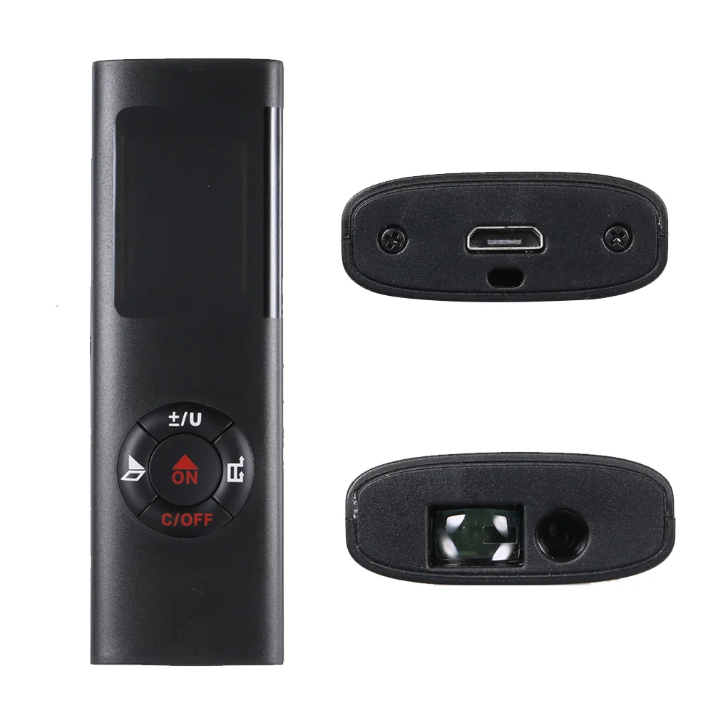 Портативный лазерный дальномер 40 м с USB зарядкой|Лазерные дальномеры| |