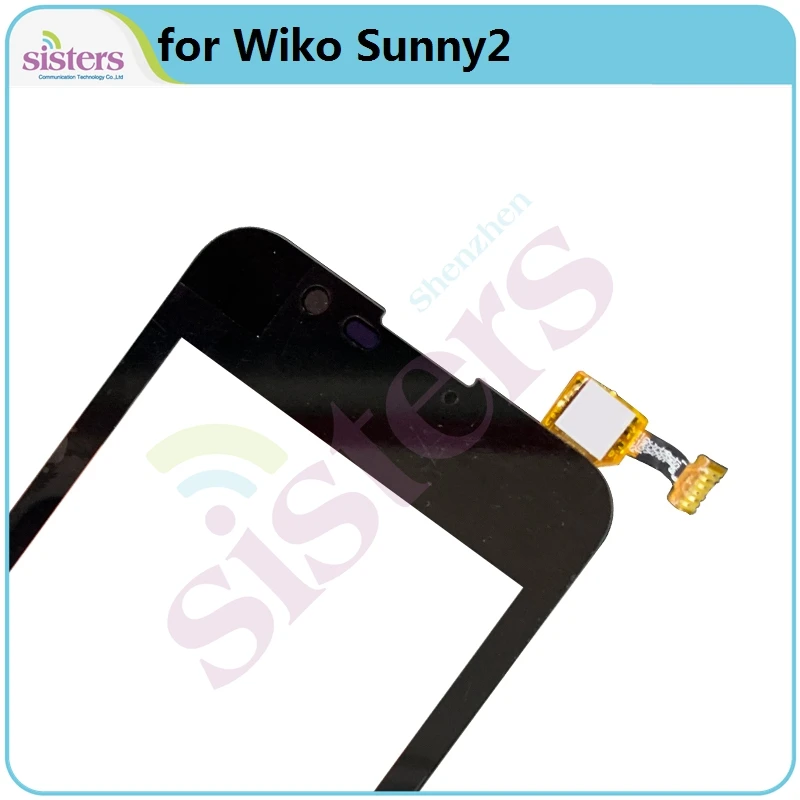 Для Wiko Sunny2 Sunny4 Y50 Sunny4 Plus Y60 Y80 сенсорный экран дигитайзер сенсорная стеклянная сенсорная панель с объективом запасная часть телефона