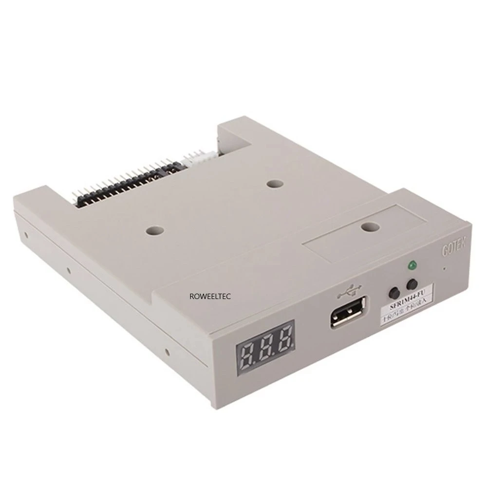 TINGUT Floppy Drive SFRM72-FU 720KB Floppy Disk Reader USB Floppy Emulator 32-Bit Plug And For Play For
