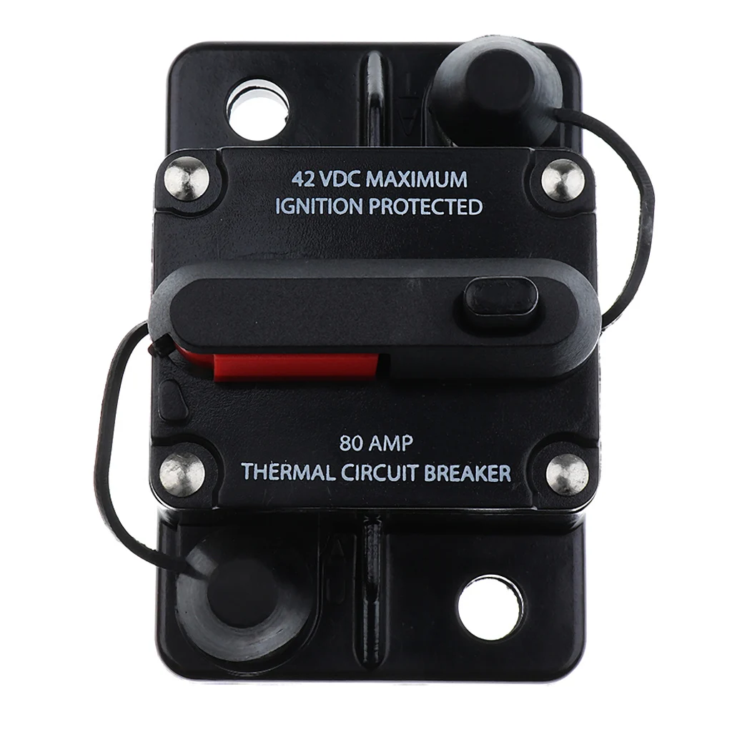 DC 12 V-42 V Встроенный автоматический выключатель 80A+ 150A Ампер ...