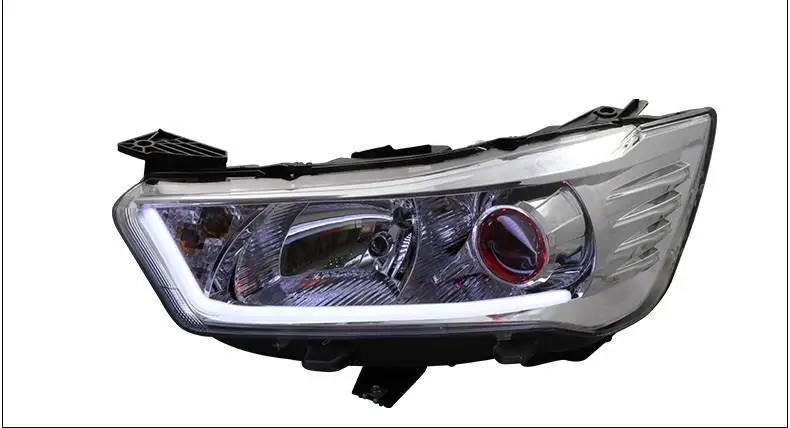 Автоаксессуар Luces Para автозапчасти Стайлинг светодиодные фары автомобиля фары в сборе 07 08 09 10 11 12 13 для Citroen C-Quatre