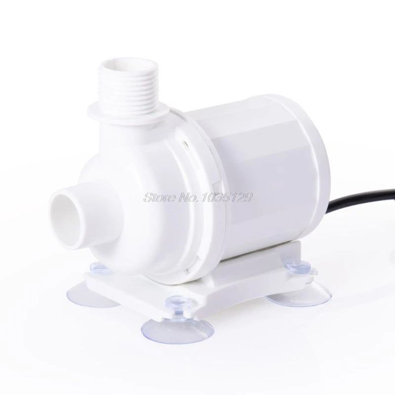 

DC 24V Water Pump 3M 1000L/H Portable Mini Brushless Motor Ultra-quiet Submersible Water Pump for Cooling System Heater
