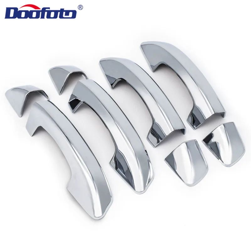 Doofoto 8x крышка ручки двери автомобиля для Volkswagen Polo Passat B8 B5 B6 Golf 4 5 6 7 Caddy Tiguan Skoda превосходные аксессуары для укладки
