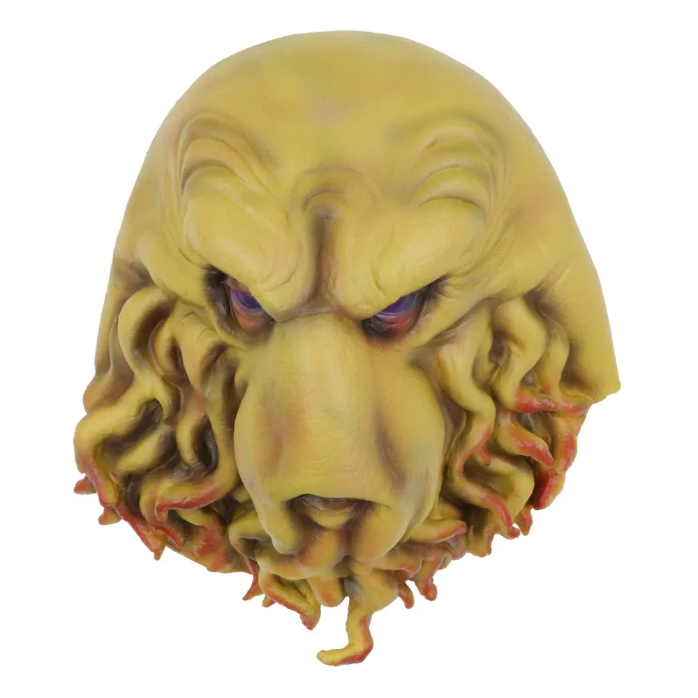 История Cthulhu mythhos Great Old Ones Карнавальная маска Cthulhu ужас полная голова латексная маска шлем вечеринка Хэллоуин костюм реквизит