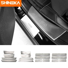 SHINEKA для Jeep Grand Cherokee 2011+ нержавеющая сталь защита порога Накладка порога для Jeep Grand Cherokee