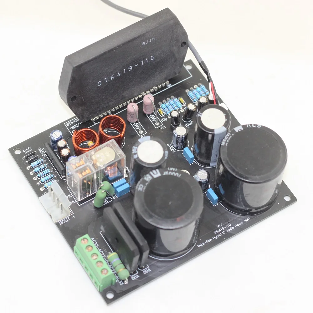 Amplificadora de Potência Sanyo de Filme 50w + 50w h para Áudio Placa Estéreo Grosso Classe Hifi Home - Image 6