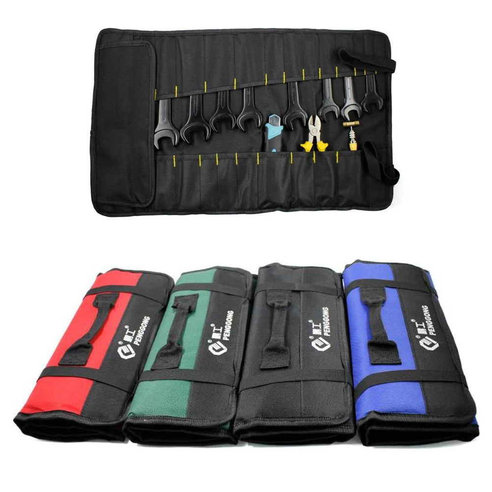 Penggong Waterproof Roll Wrenches Screwdriver Tool kit Storage Bag Pouch  /ND 