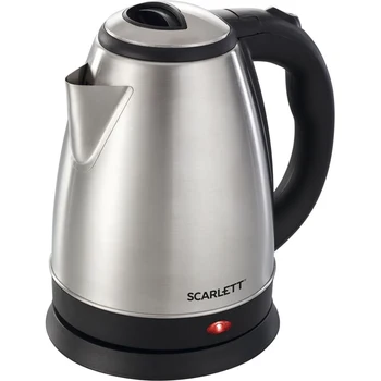 

Electric kettle Scarlett sc-ek21s24, 1800 W, stainless steel and black
