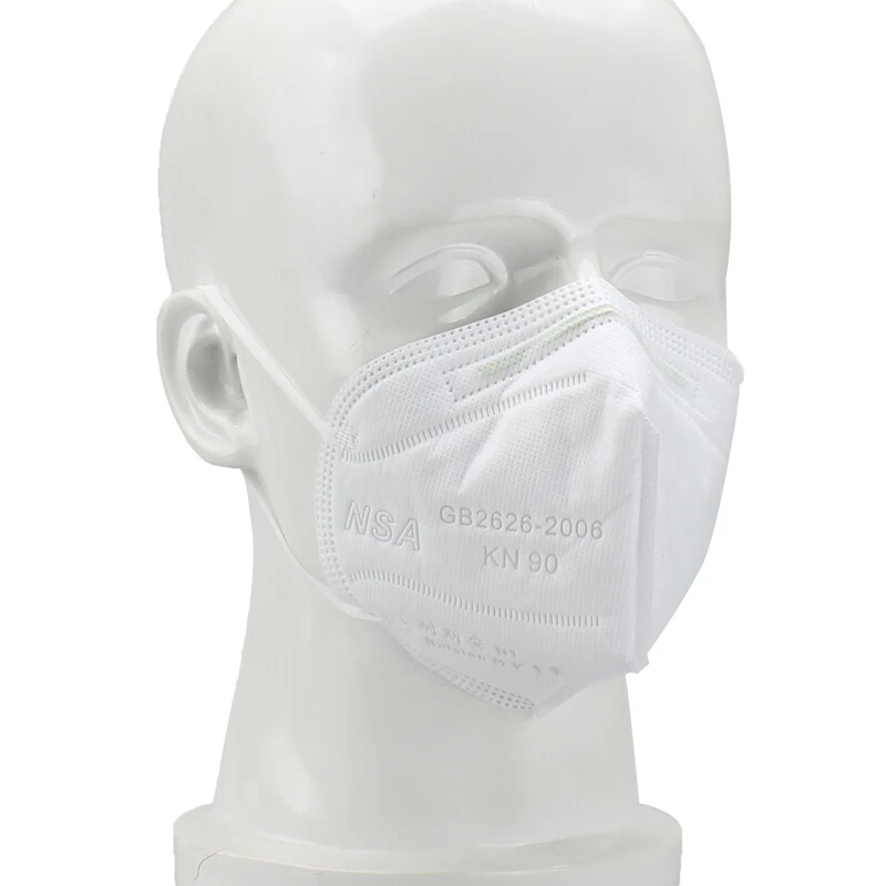 N90 Mask [available] 3d Folding Household Thickened Protection 4 Layers Of Breathable, Haze And Dust Proof Men And Women