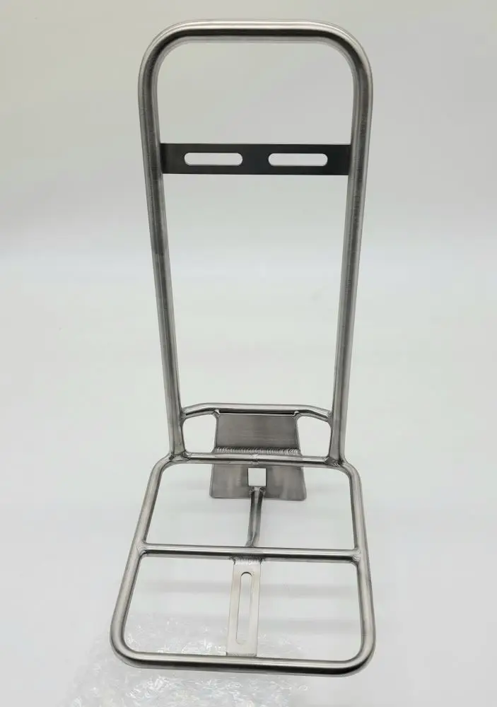 【最軽量262g】 チタンフロントラック ツヤなし ブロンプトン 最軽量262g】 チタンフロントラック ツヤなし ブロンプトン