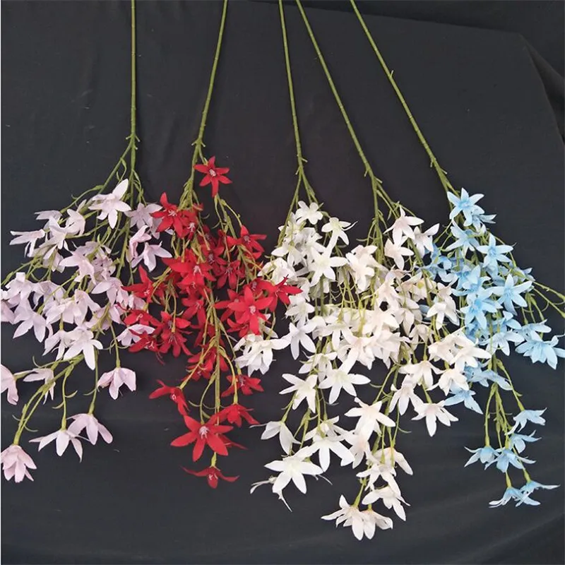 10 шт. поддельные длинные Стволовые Oncidium 38 19 &quotДлина моделирование маленькие