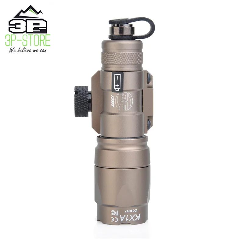 WADSN Тактический Surefir M300 M300A M300B мини-светильник для разведчика 250 люмен фонарик для оружия для наружного охотничьего ружья светодиодный светильник-вспышка EX191