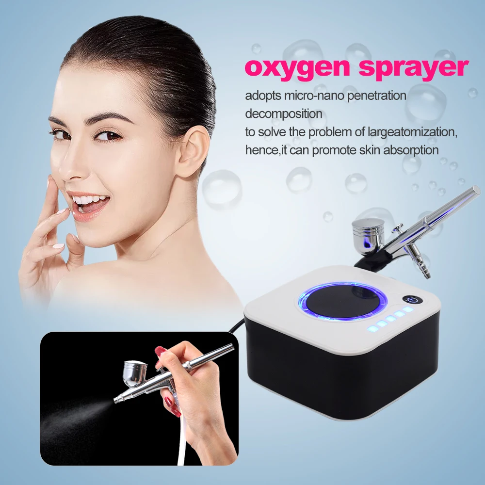 

Beemyi Oxygen Water Skin Injection Sprayer Facial Wrinkle Remove Rejuvenation Machine Skin Cleaning Cold Moisturizing Sprayer