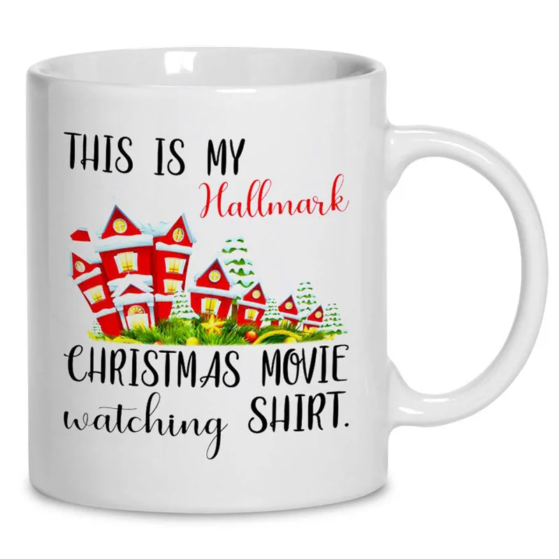 coffee mug Это моя визитная карточка Рождественский фильм смотреть рубашка керамическая кофейная кружка 11 унций - Цвет: coffee mug