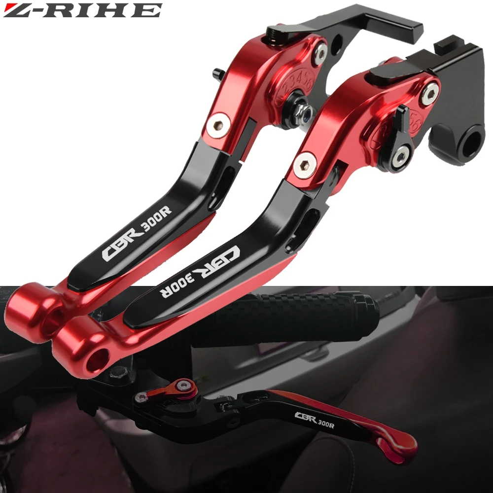 

Для Honda CBR300R CBR300 R 2014 2015 2016 2017 2018 аксессуары для мотоциклов CNC регулируемый выдвижной тормозной рычаг сцепления ручка