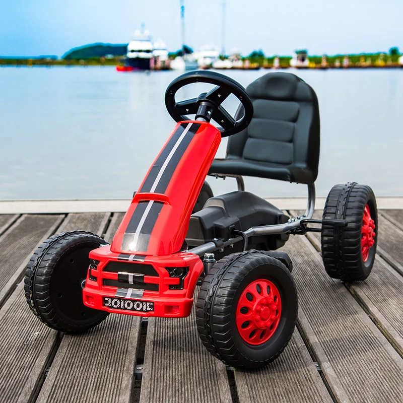 Педаль Go Karts для детей 2-5 лет игрушки катания мальчиков и девочек с эргономичным