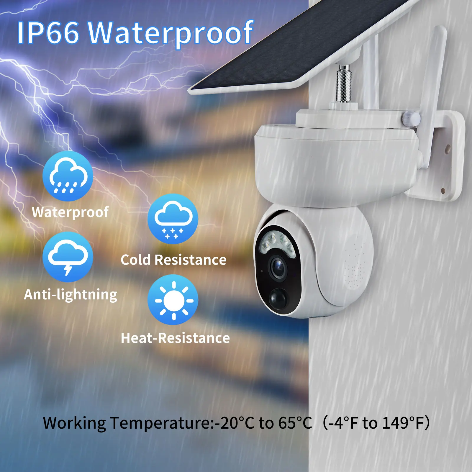 best wireless cctv 1080P 2.4G WiFi IP Camera Outdoor Waterproof AI Motion Detection 4X Digital Zoom Home CCTV Camera Two Way Audio Baby Monitor best poe security camera system