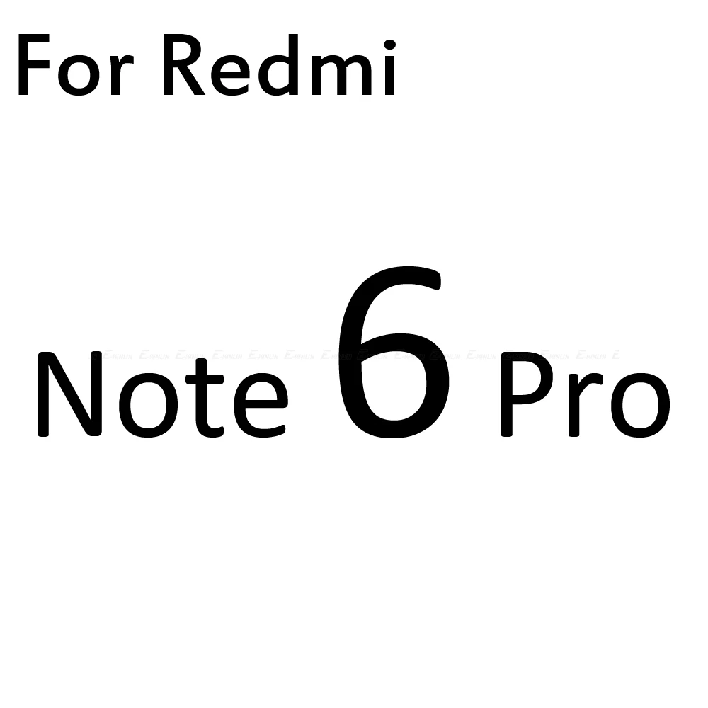 Мягкая защитная пленка из углеродного волокна на заднюю панель для Xiaomi Redmi Mi 9 8 SE 7 6 Note 8T 5 Pro AI Plus, защита заднего экрана без стекла - Цвет: For Redmi Note 6 Pro