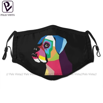 

Boxer Dog Mouth Face Mask Boxer Facial Mask Kawai Funny with 2 Filters for Adult