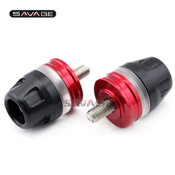 

For YAMAHA YZF R25 R3 R6 MT-25 MT-03 FZ8 FZ1 Fazer FJR1300A Handlebar Grips Bar Ends Slider Plugs Motorcycle Acrylic+Aluminum