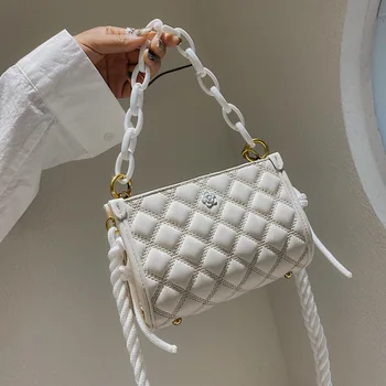 

Women Handbag Summer Small Women Shoulder Bag 2020 New Famous Brand Fashion Hot Embroidery Crossbody Bag Brand Solid Tote Bag