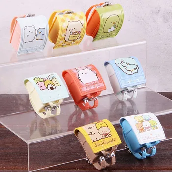 

8pcs/set Anime Figure Sumikkogurashi Mini School Bag Ver. Anime Aciton Figures PVC Collectible Model Toys for Kids