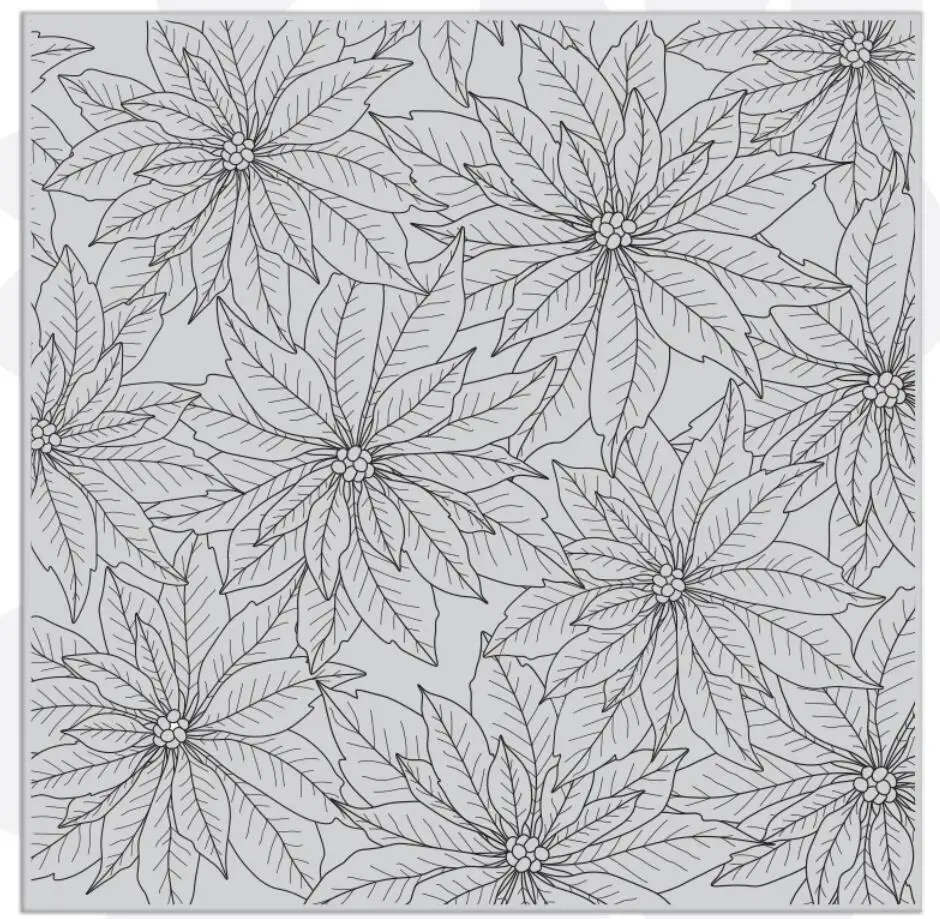 

Flower background background Transparent Clear Stamp for DIY scrapbooking/Card Making C646