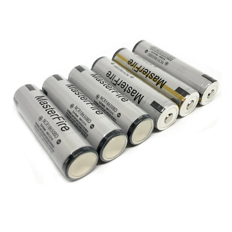 8 шт. MasterFire защищенный оригинальный 18650 аккумулятор с высоким потоком энергии