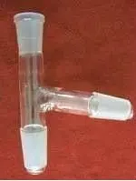 

29/32,Glass distillation head,Three way adapter,75 bend,Lab Glassware