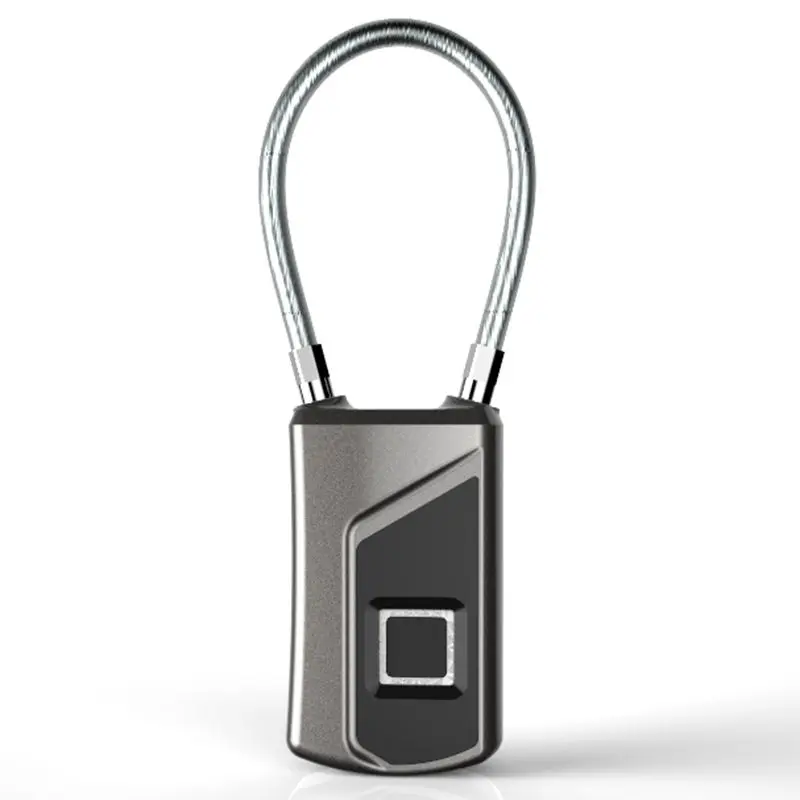 

Fingerprint Lock, Bluetooth Connection Metal Waterproof, Suitable for House Door, Backpack, Suitcase, Bike, Gym, Office, APP i