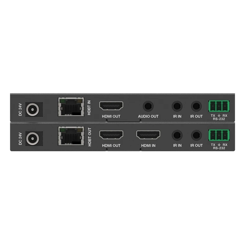 18 Гбит/с HDMI через удлинитель HDBaseT с двунаправленным ИК(150 м ЕС вилка