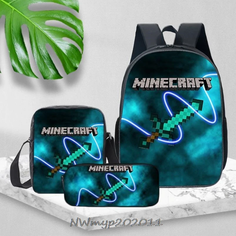 Детская игра Minecraft модный детский рюкзак для девочек программное обеспечение