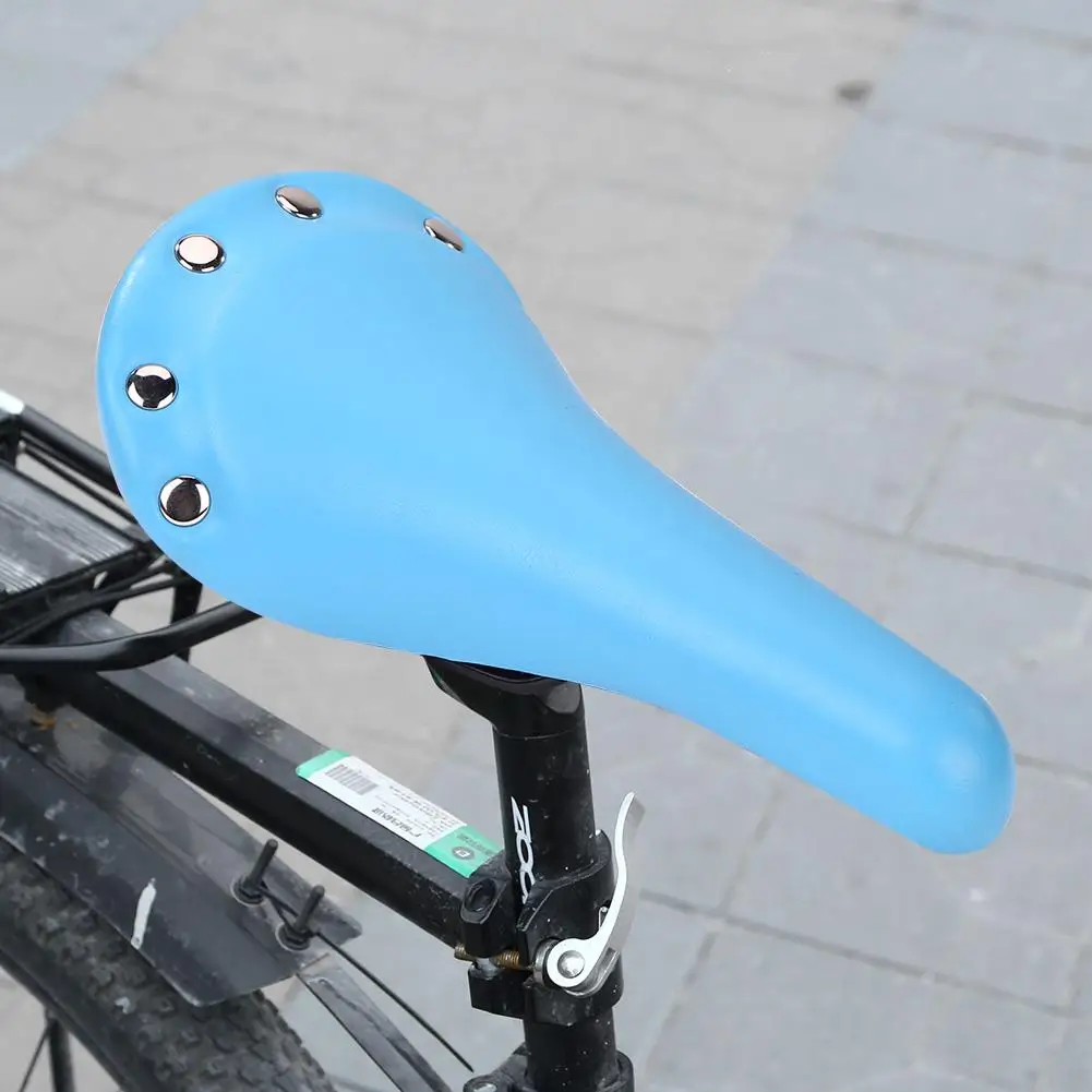 Ретро винтажное кожаное велосипедное седло Custion дорожный велосипед MTB Спортивное