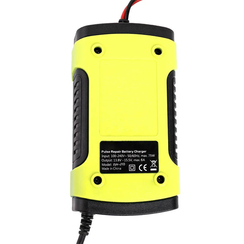 Зарядное устройство автомобильный аккумулятор Jump power Booster 12V Smart Auto Pulse Ремонтное зарядное устройство V6