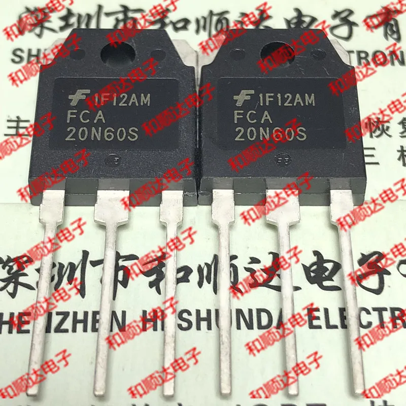 2 шт./FCA20N60S TO-3P 600V 20A TO3P