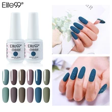 Elite99 8 ミリリットルバニラグレー Uv ジェルネイルアートニス半永久マニキュアエナメルラッカーハイブリッド Varnsih(China)
