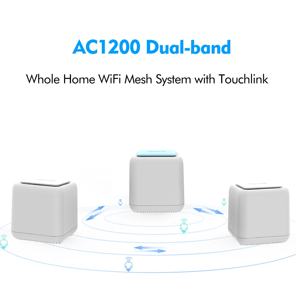 Беспроводной Wi Fi роутер AC1200 2 4/5 ГГц 1200 Мбит/с|Беспроводные роутеры| |