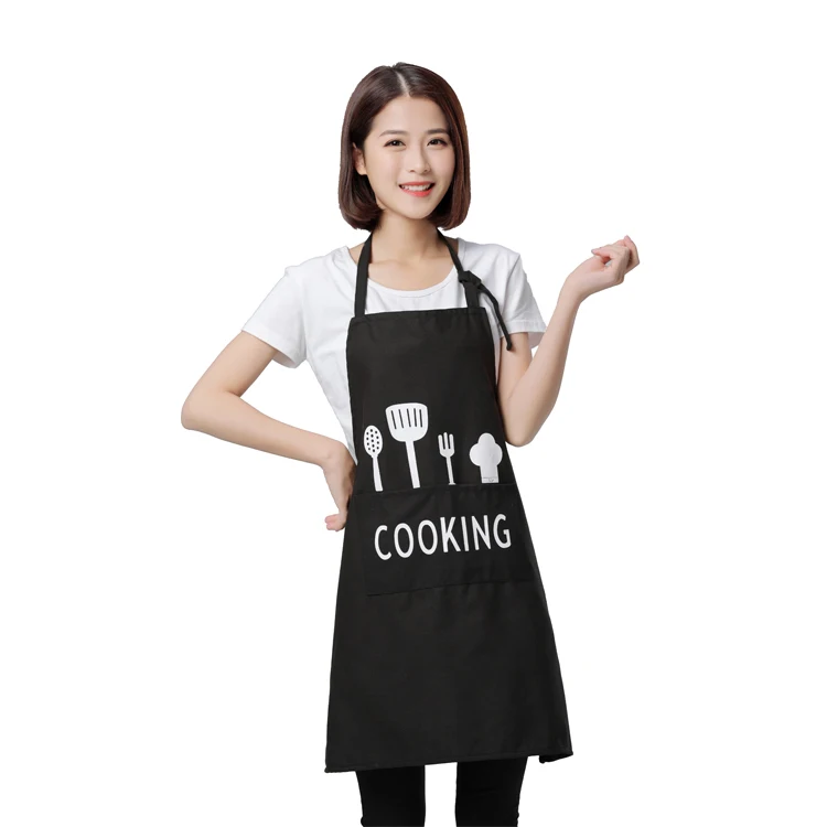 photo Viaoli Wholesale Adjustable Striped Chef Aprons with Pockets Sleeveless Adult Men Women Apron Kitchen Cooking Tools Plaid Bibs - Цвет: photo