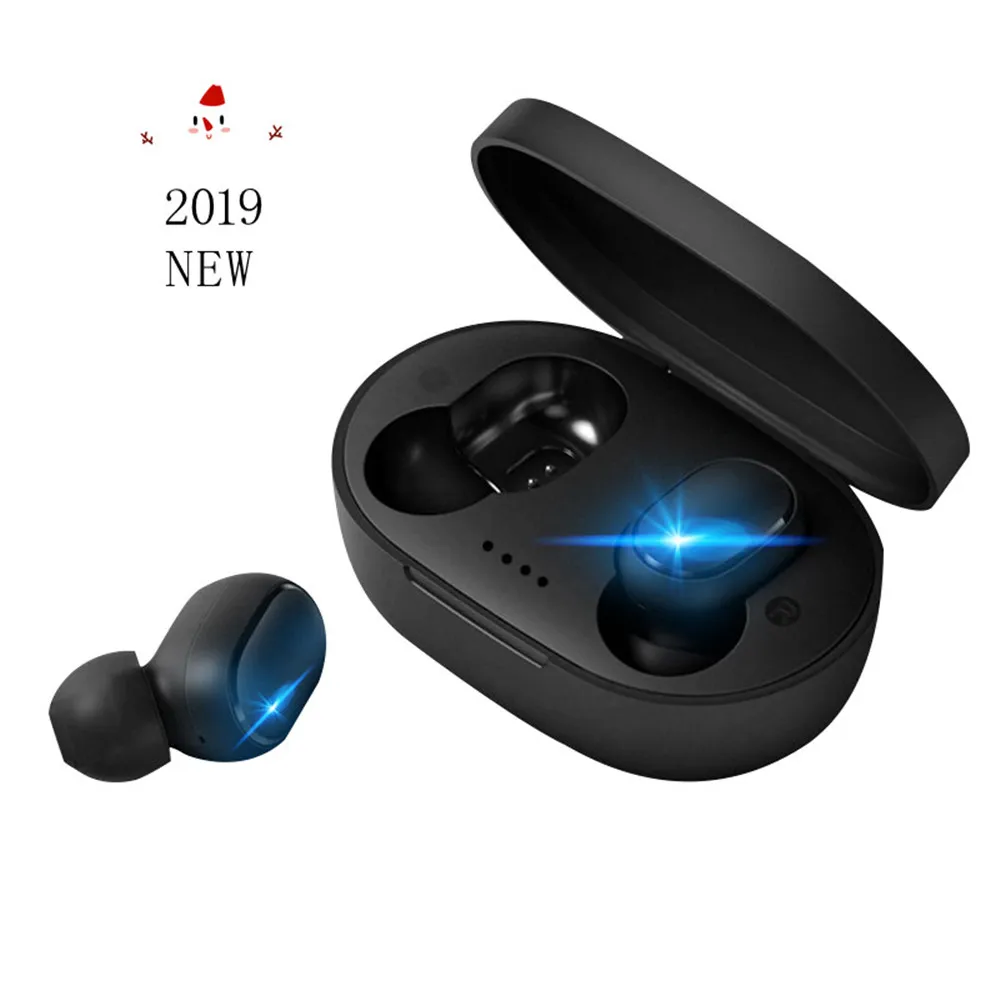 

A6S TWS Bluetooth 5.0 Earphone Wireless Earbuds for Xiaomi Redmi Airdots sport Headset Touch control mic for iOS Android