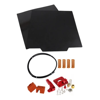 

Printer netic Hot Bed Sticker Removable 235X235mm with for Creality Ender 3 Upgrade Kit Springs Extruder