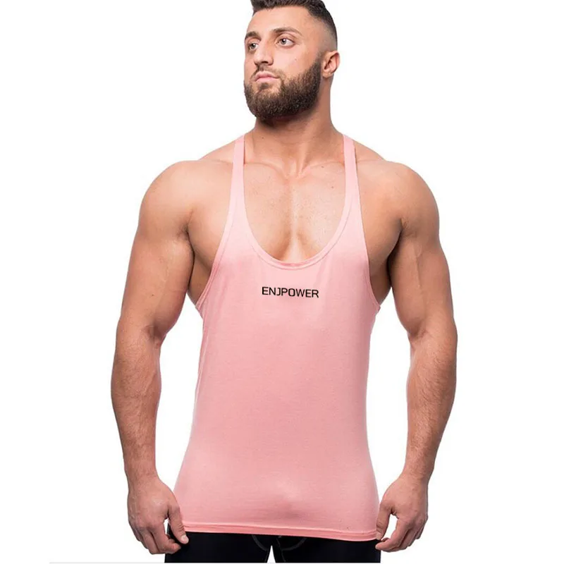 BX03EPO Ropa Hombre Sleeveless Shirts Tank Top Men Fitness Shirt Mens Singlet Bodybuilding Workout Gyms Vest Clothing - Цвет: BX03EPO