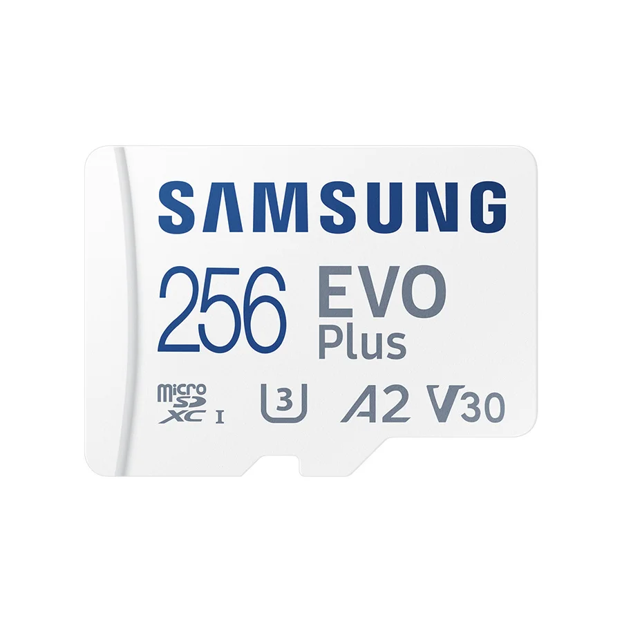 SAMSUNG New Product 64GB 128GB 256GB 512G TF(MicroSD) EVO Plus 4K U3 V30 A2 Read 160MB/s high-speed console tablet MEMORY card