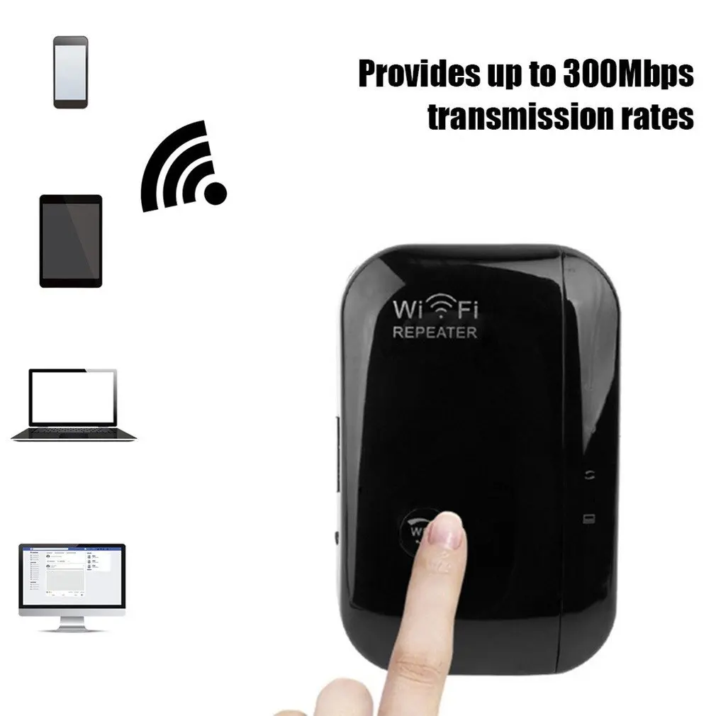 

Network Repeater Wifi Signal Amplifier Wireless Router Extender 300M Transmitter Enhancer Wifi Amplifier