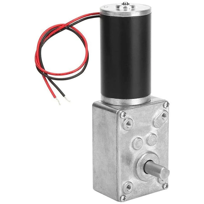 Speed Reduce Electric Gearbox Motor Reversible Worm Gear 8Mm Shaft 12V(12V 10RPM) | Обустройство дома