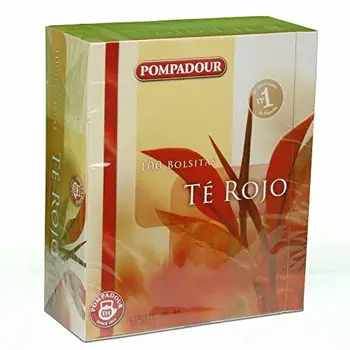 

Pompadour Boîte de 100 sachets de thé rouge de 1,25 g