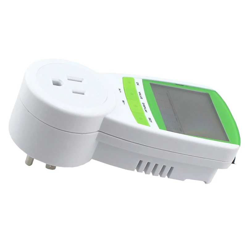 

Ts - 838 Us Plug Power Energy Meter Wattage Voltage Current Frequency Monitor Analyzer with Factor Display - 120V(Us Plug)