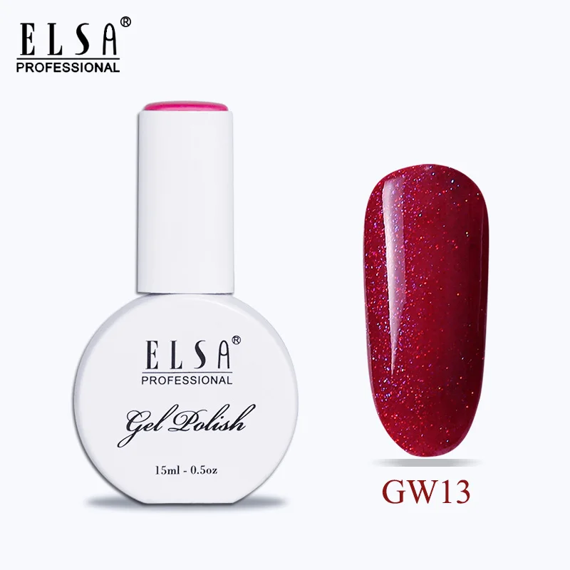 GW63 Elsa 15 мл УФ-гель для ногтей Топ УФ светодиодный Гель-лак для ногтей Гибридный 120 цветов впитывающий Гель-лак для ногтей - Цвет: GW63