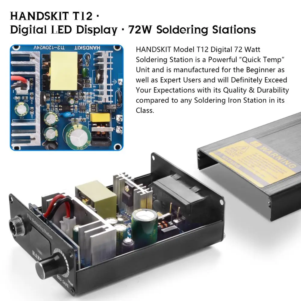 Паяльная станция T12 STM32 2 1 S 5Pin OLED 3 с регулируемой температурой цифровой
