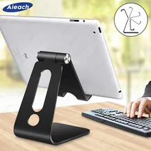 Aieach Desktop Holder Tablet Stand For ipad 9.7 10.2 10.5 11 inch Rotation Aluminium