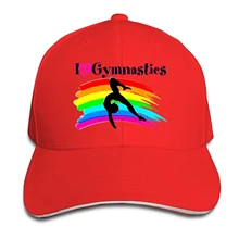 Ослепительная гимнастская Регулируемая простая Кепка